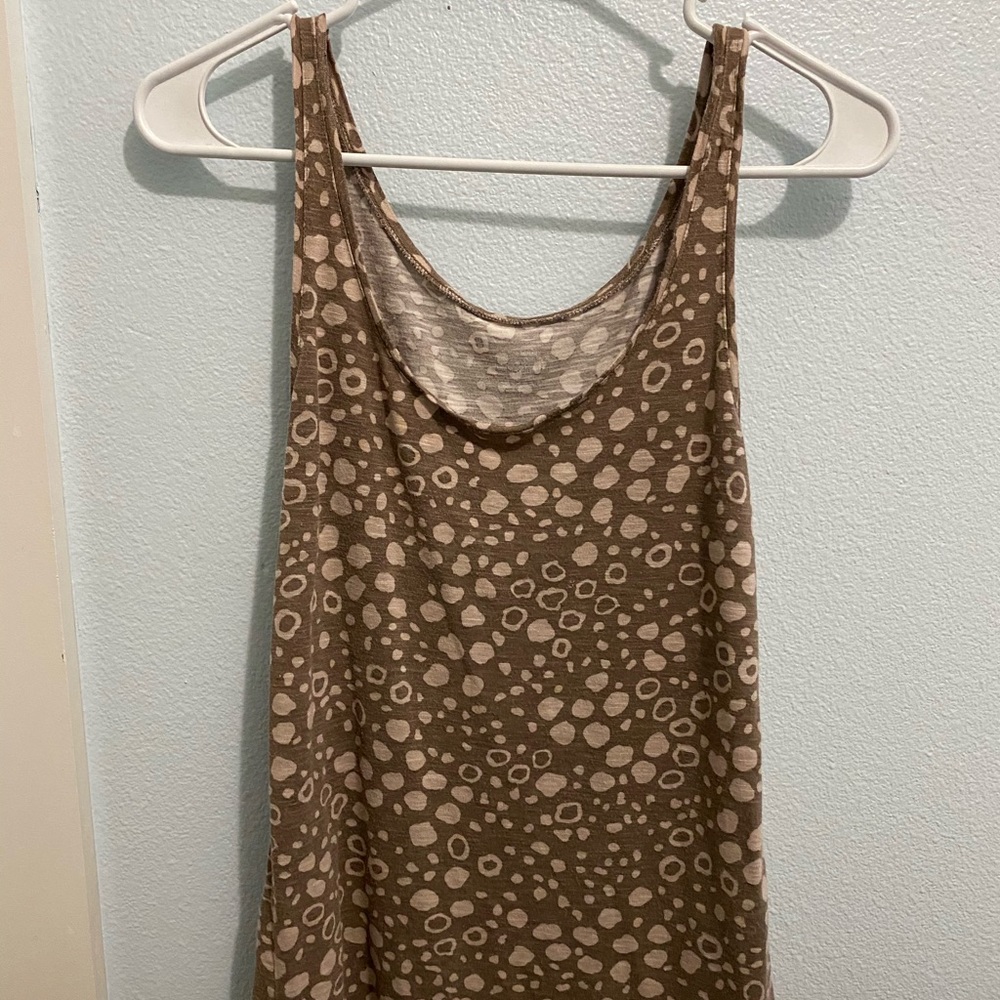 Loft modern animal print tank